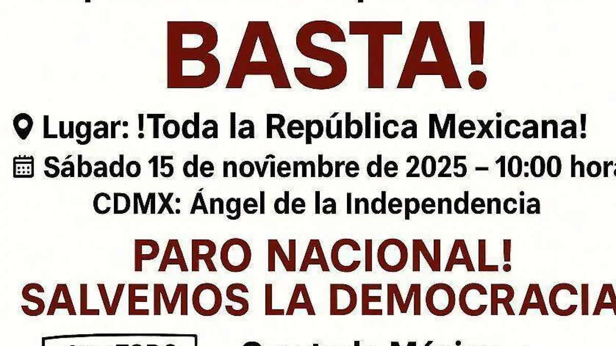 Sector salud y Generación Z convocan a paro nacional el 15 de noviembre en León