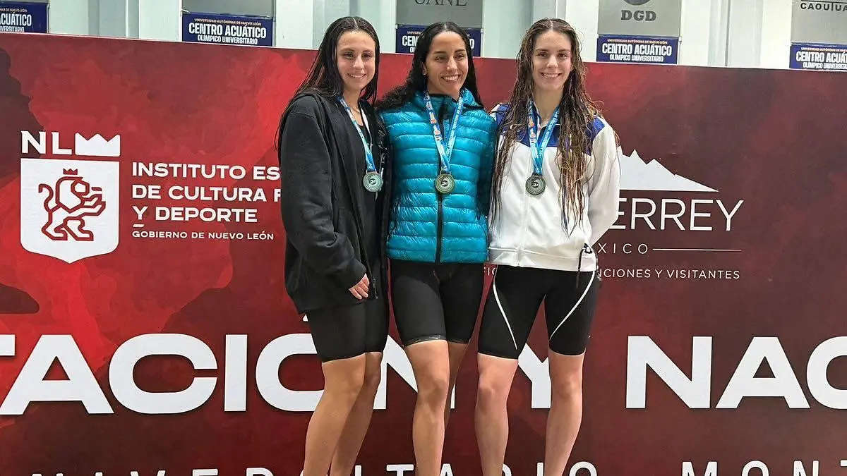 Celia Pulido brilla en el Abierto Nacional de Natación Curso Corto 2025 con tres oros y récords absolutos