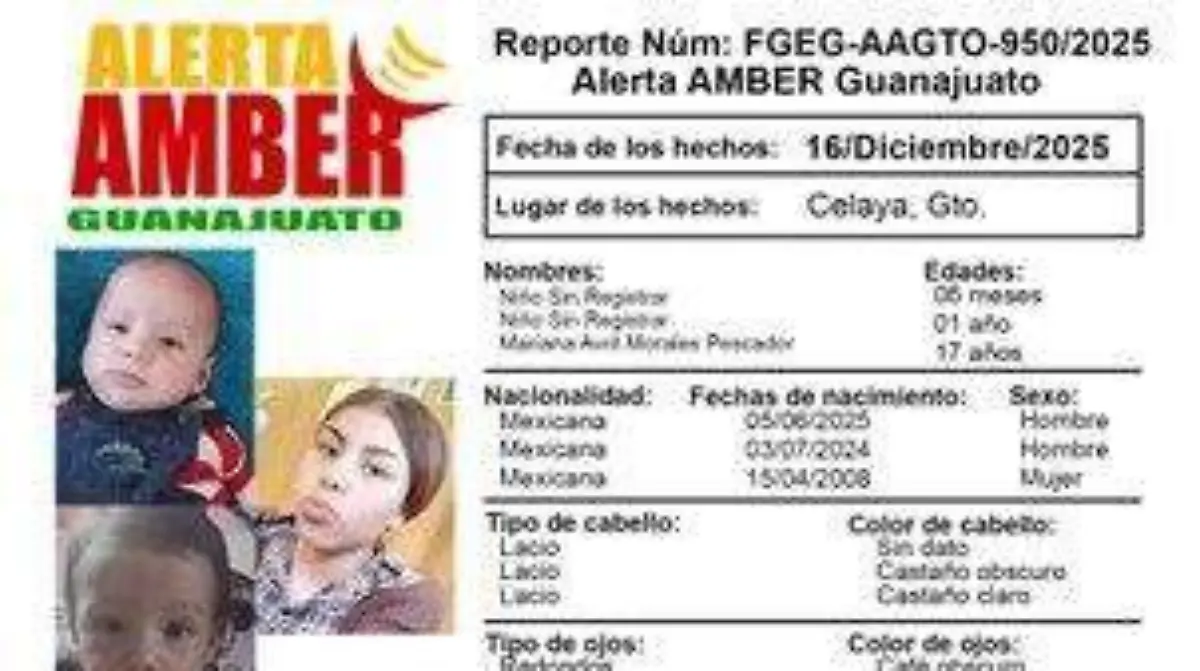 alerta amber celaya