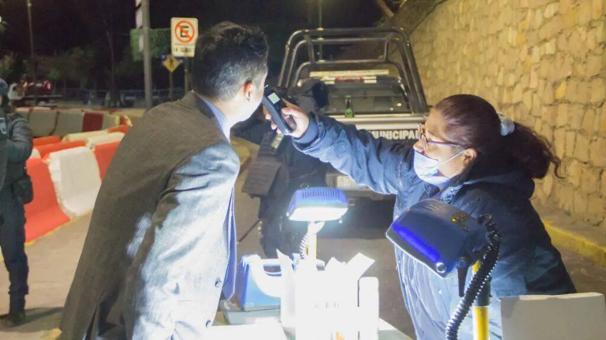 Guanajuato – Reforzarán operativo alcoholímetro para festejos de fin de año en la capital