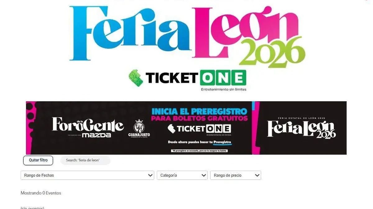 Cada vez está más cerca el registro de boletos gratis para el Foro Mazda en la Feria de León 2026