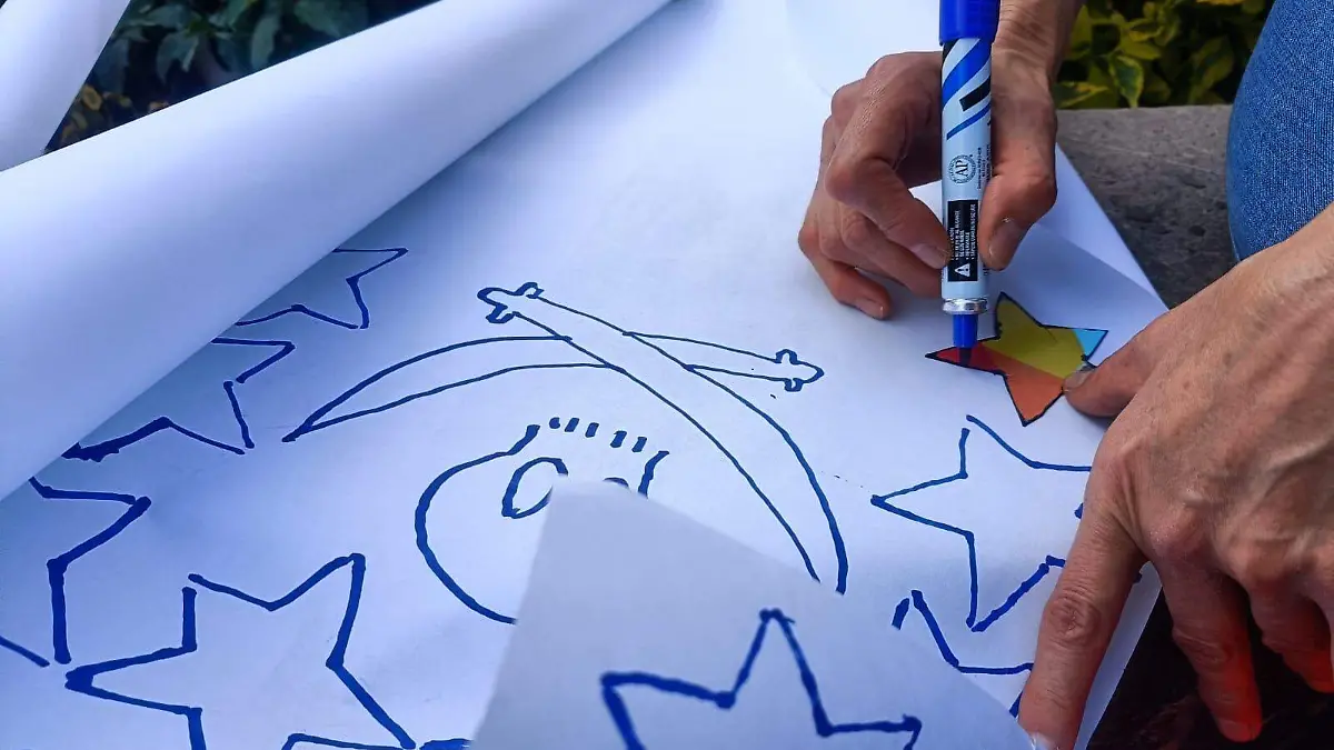 Integrantes del PCR se manifestaron en el Arco de la Calzada en apoyo al pueblo venezolano