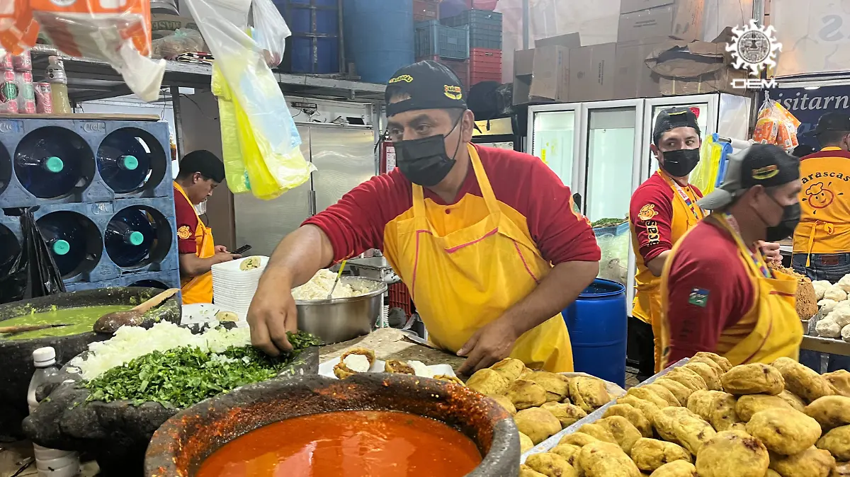 Gorditas tarascas Feria de León