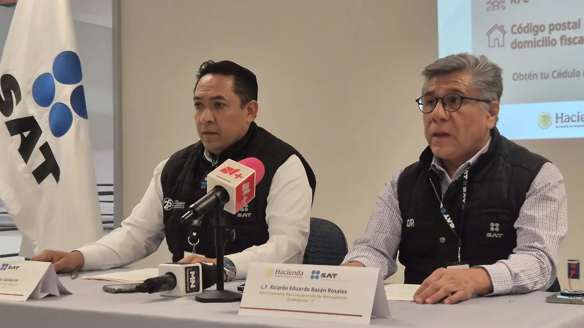 Representantes del SAT en Guanajuato