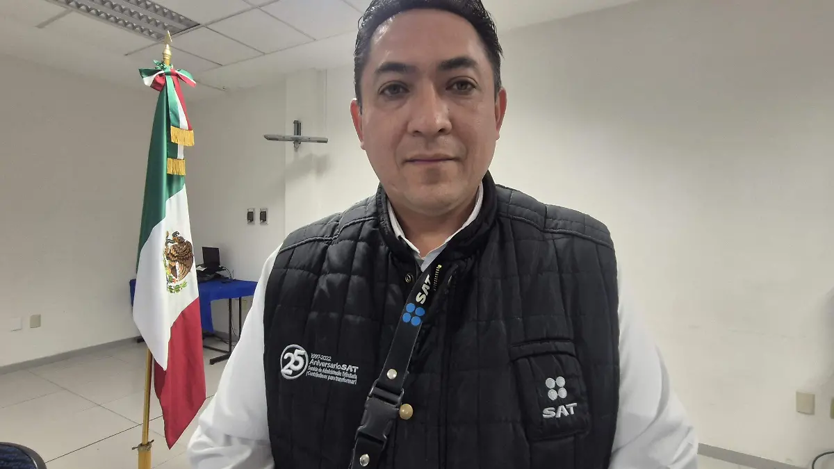Jorge Lino Álvarez Gallardo, administrador desconcentrado de Servicios al Contribuyente Guanajuato 2 en el SAT