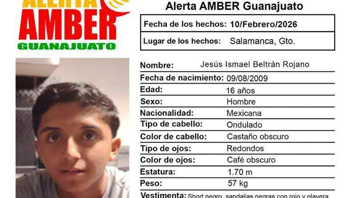 Alerta Protocolo Alba: buscan a mujeres y jóvenes desaparecidos en León y municipios cercanos