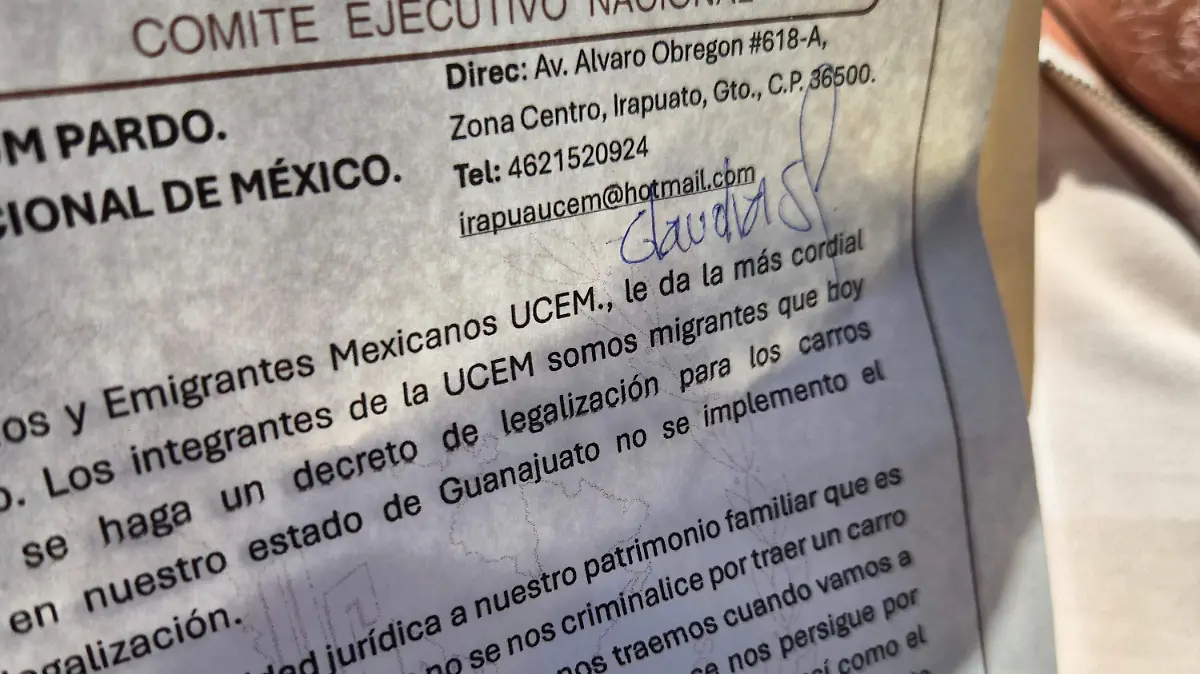 El documento fue firmado por la presidenta nacional, Claudia Sheinbaum