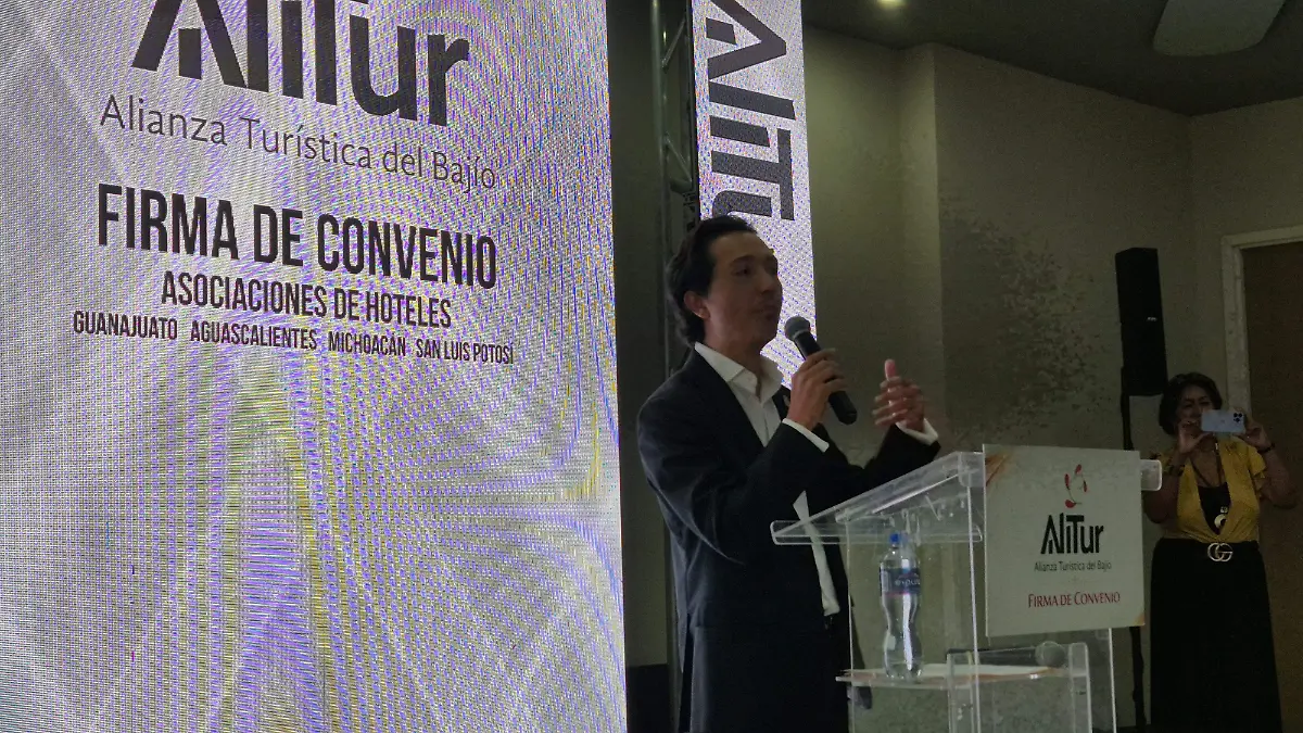 Rubén Morelos, representante de la Asociación de Hoteles y Moteles de Guanajuato ante ALITUR