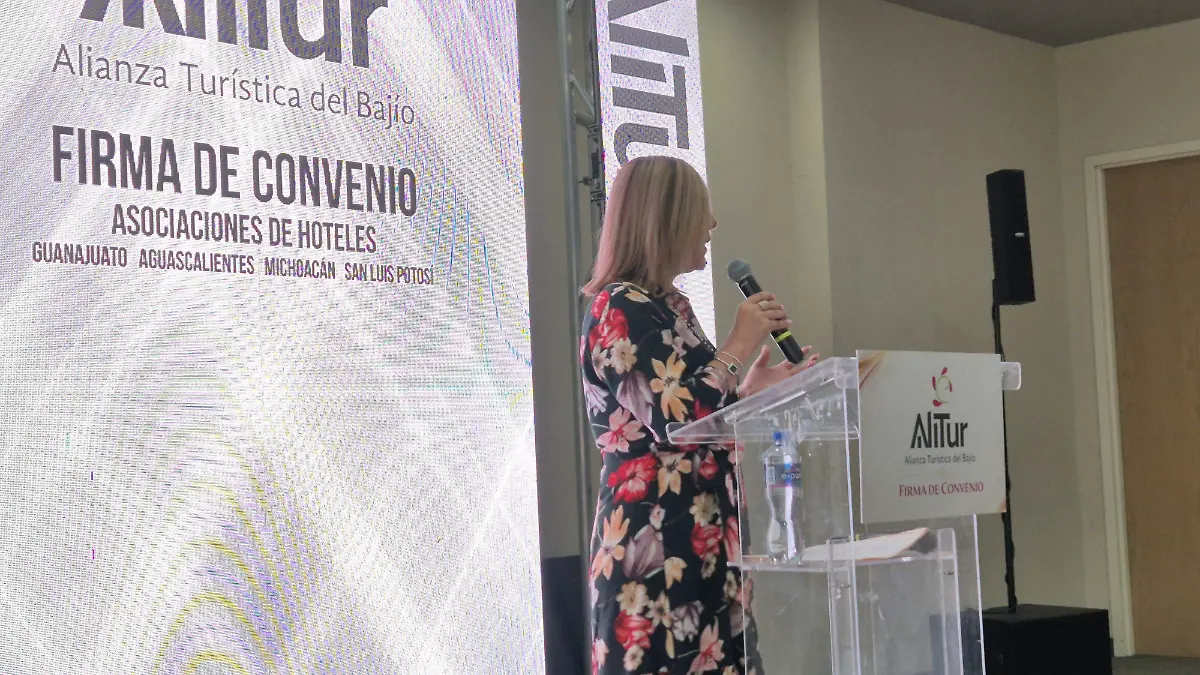 Graciela Patiño, presidenta de la Asociación de Hoteles y Moteles de Michoacán