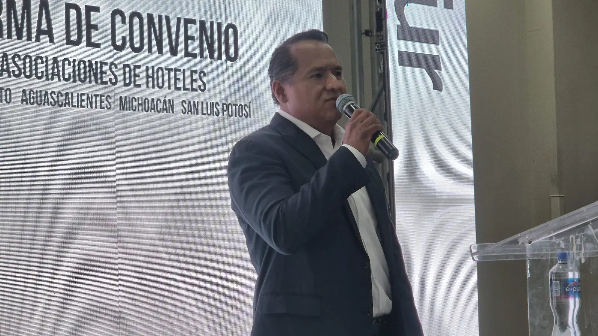 Jesús Almazán Amaya, vicepresidente de la Asociación en la Región Centro de San Luis Potosí
