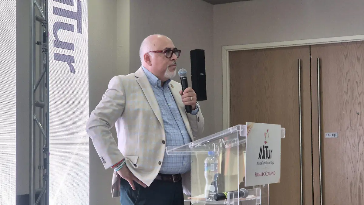 Roberto Ramírez, presidente de la Asociación de Hoteles y Moteles de Aguascalientes