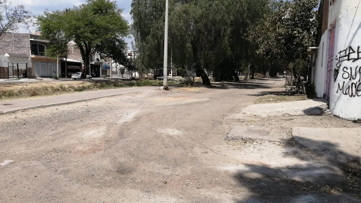 Vecinas de León I piden pavimentar Vasco de Quiroga por inseguridad