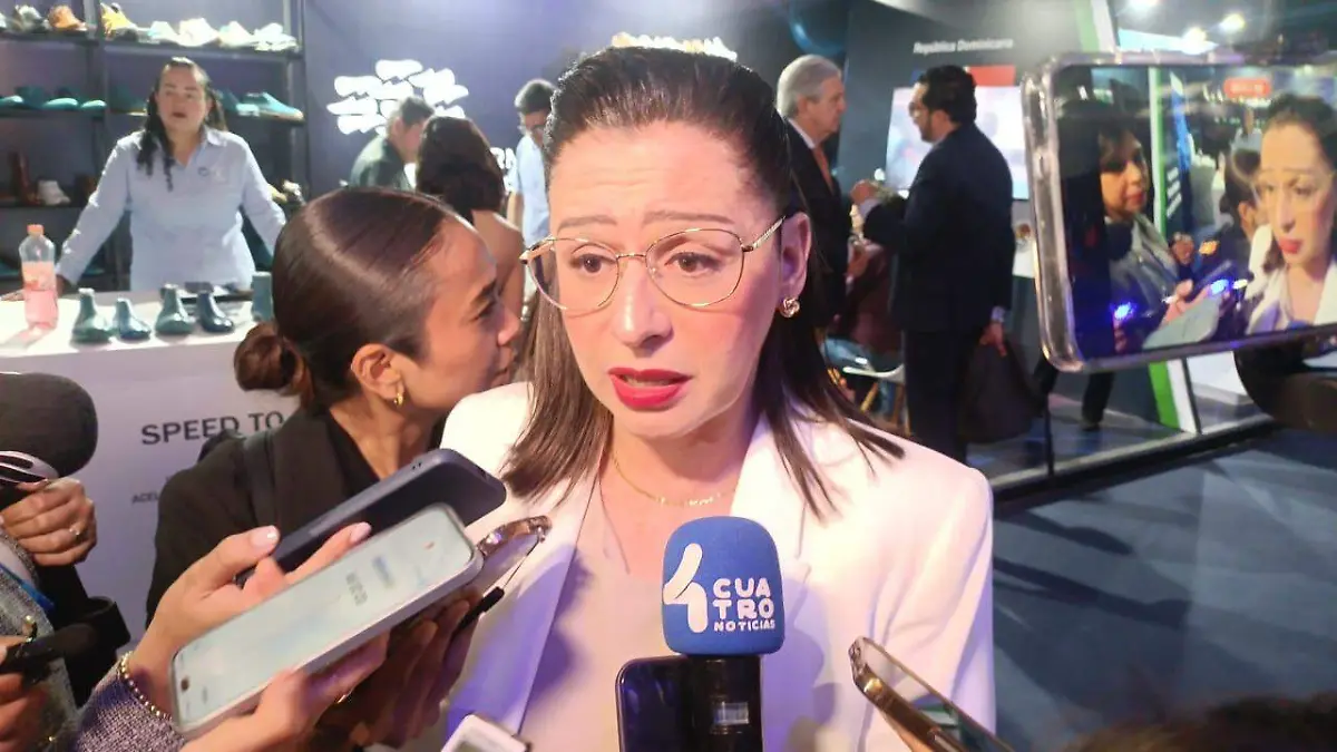 Cristina Villaseñor, titular de la Secretaría de Economía estatal