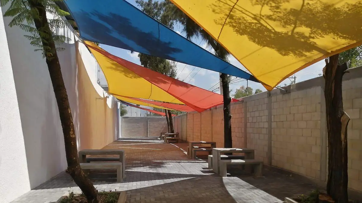 Transforman lote baldío en área funcional del Centro Gerontológico “Con Deseos de Vivir” en León