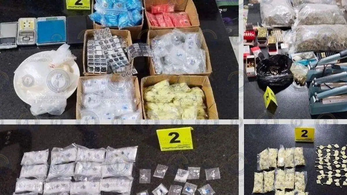 cortesía FGEG - DROGAS