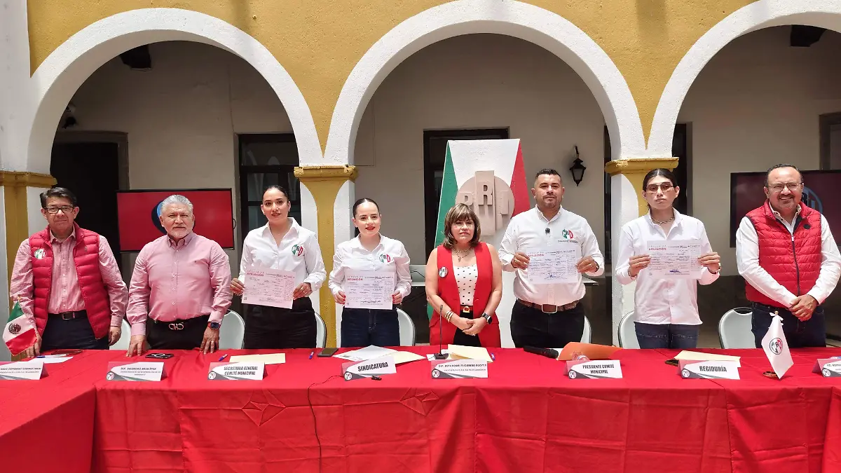 nueva directiva del PRI6