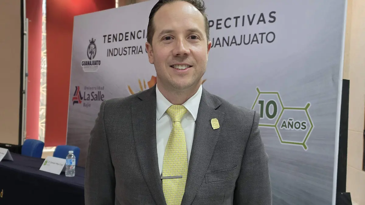 Arturo Romo Bretschneider, presidente del Clúster Químico de Guanajuato