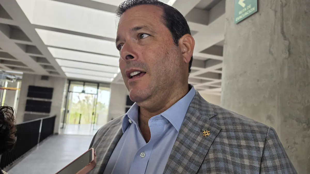 Presidente del Consejo Coordinador Empresarial de León (CCEL), Roberto Novoa Toscano