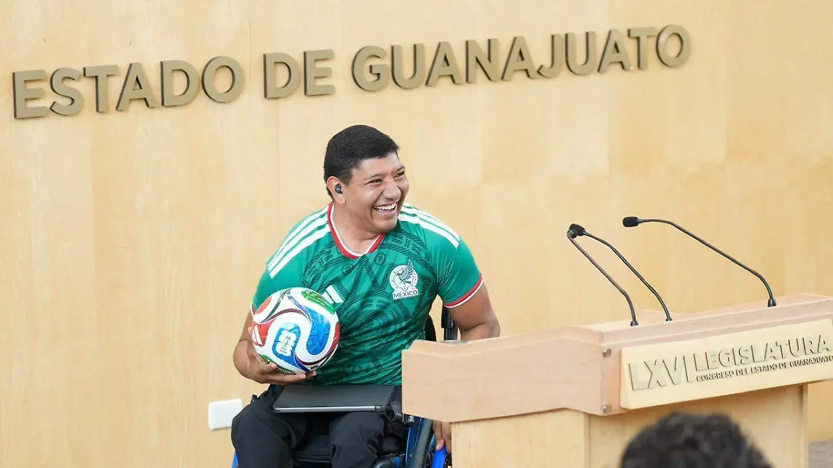 (cortesía) Guanajuato – FIFA para todos ir a partidos de futbol, no debe ser limitante para personas con discapacidad