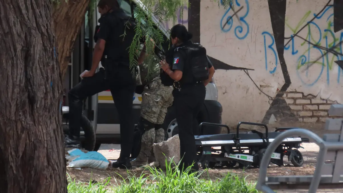 león I Baleado
