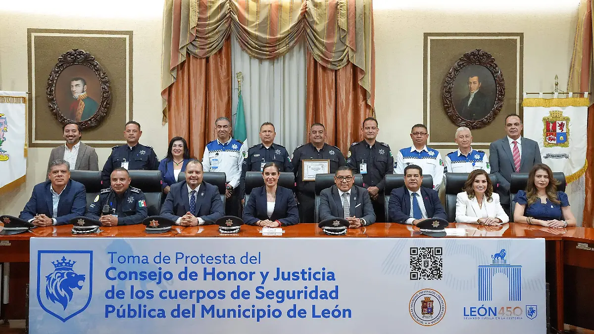 CONSEJO TÉCNICO DE HONOR Y JUSTICIA - CORTESÍA MUNICIPIO LEÓN 