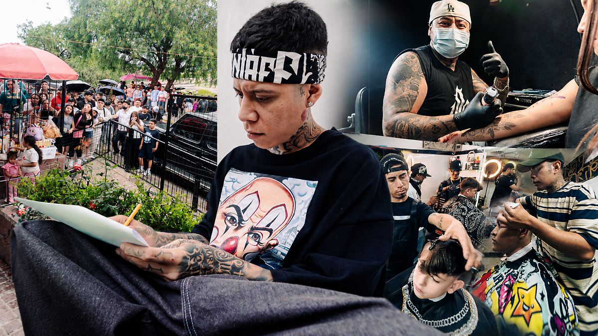 Santa Fe Klan regala tatuajes y abre su estudio en Guanajuato