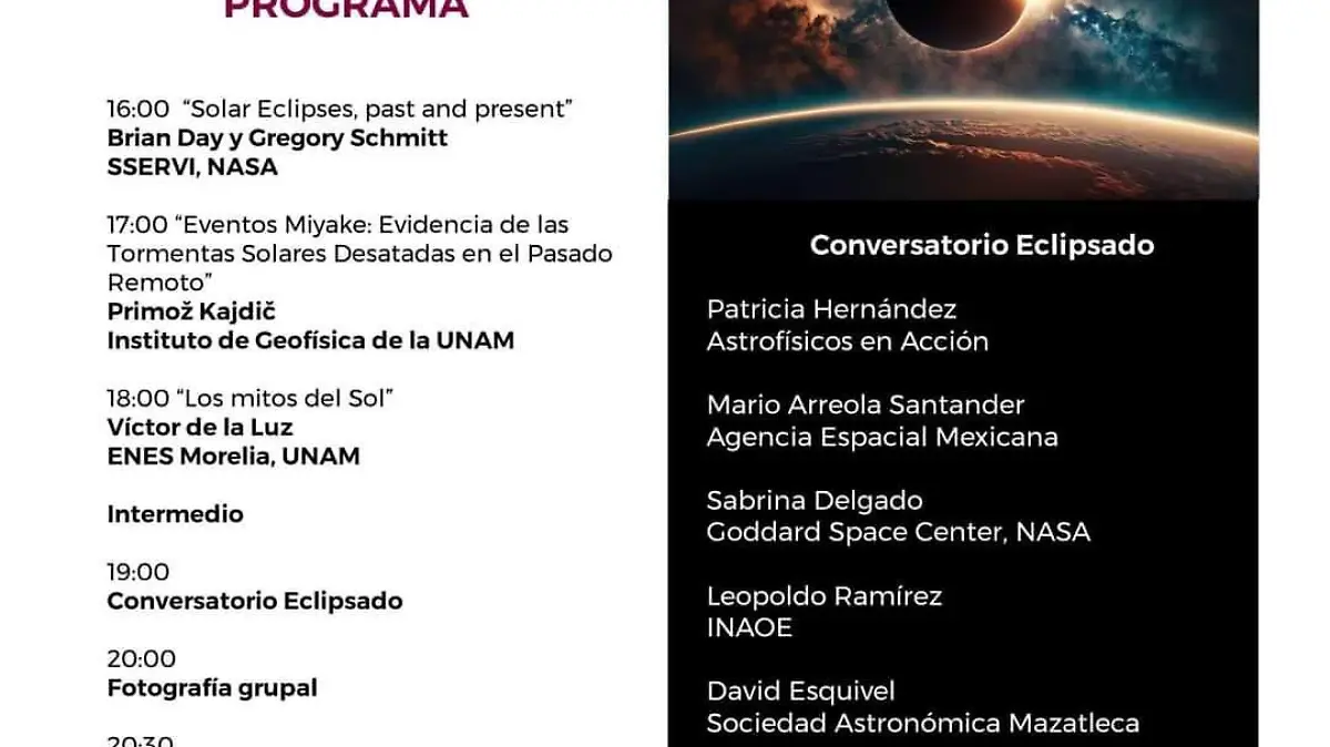 Programa--encuentro - astrónomos