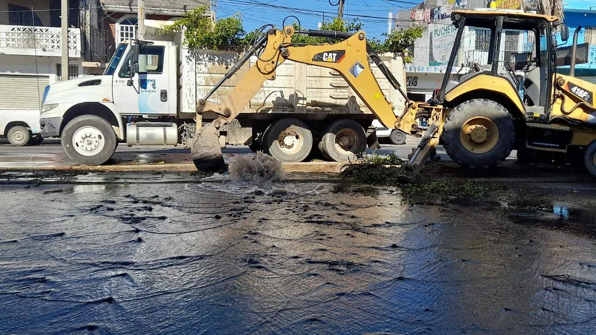 tubería de la avenida Gutiérrez