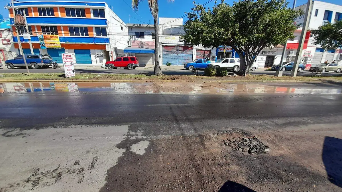 tubería de la avenida Gutiérrez1
