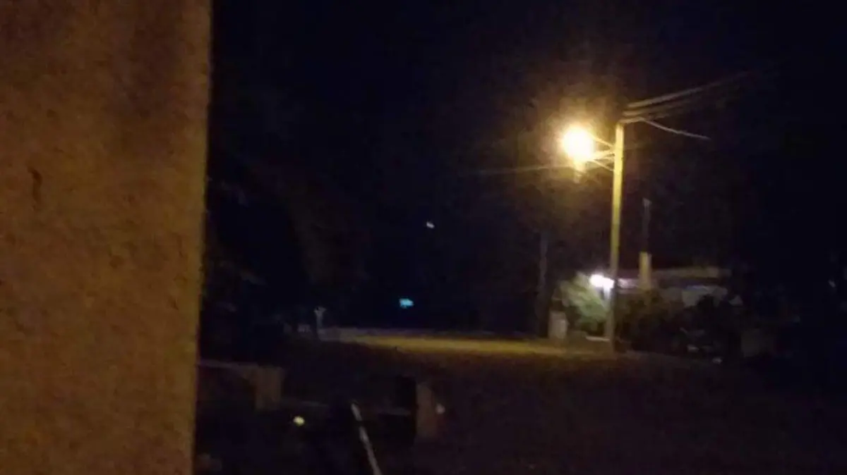 apagones en comunidades del Escuinapa