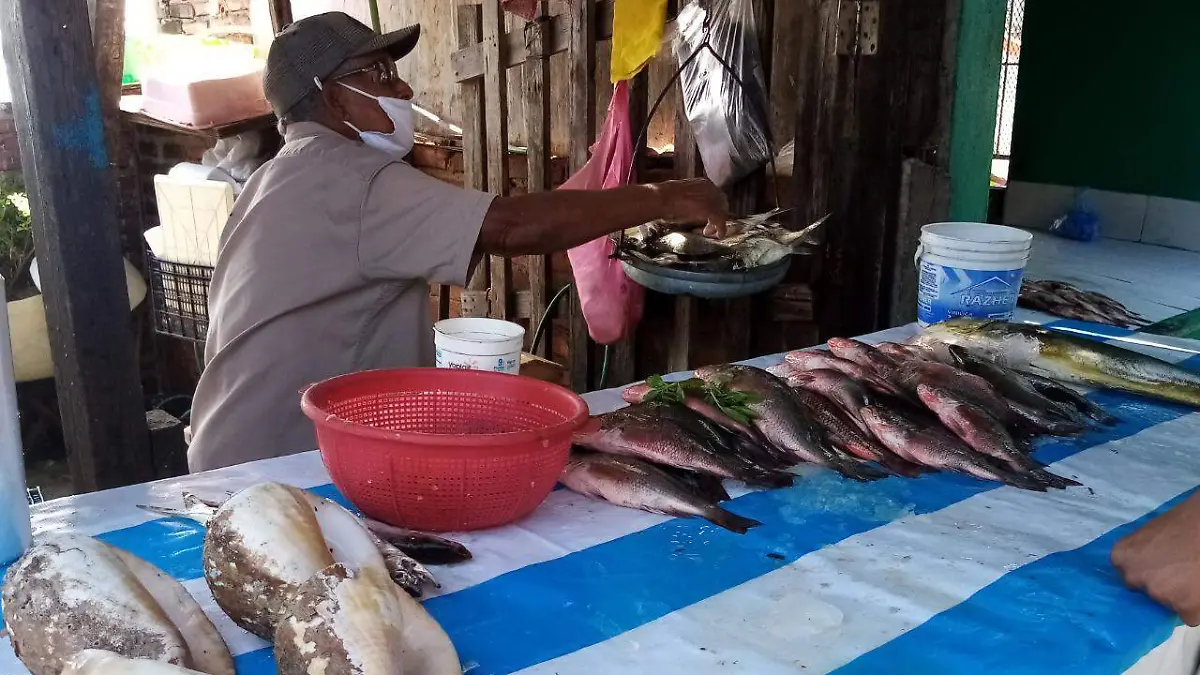 mercado de mariscos