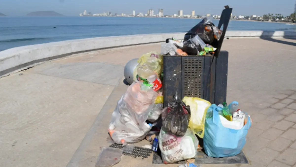 Basura en playa 2