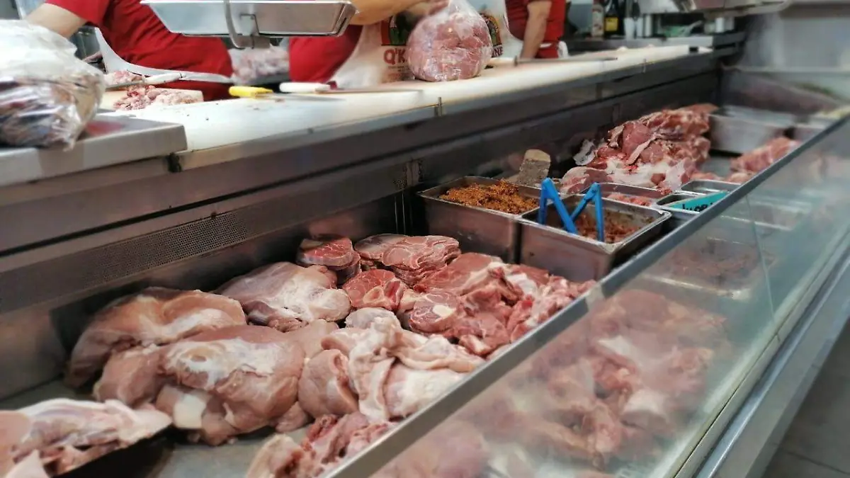 Mercado venta carne