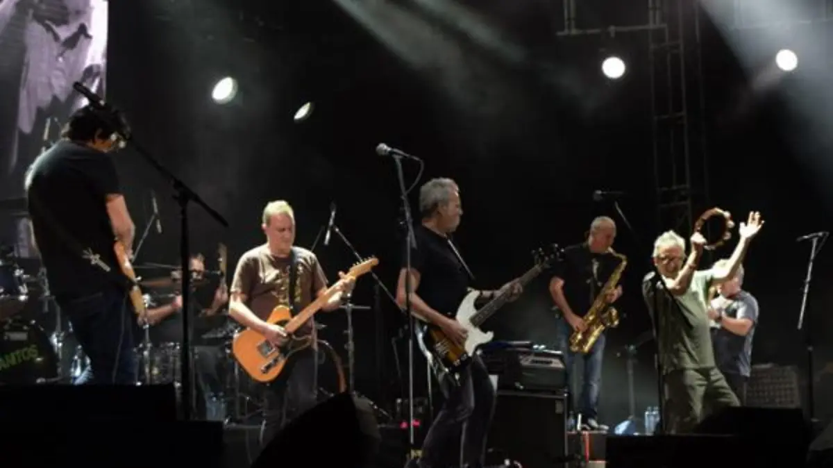 Gran show de Enanitos Verdes y Hombres G