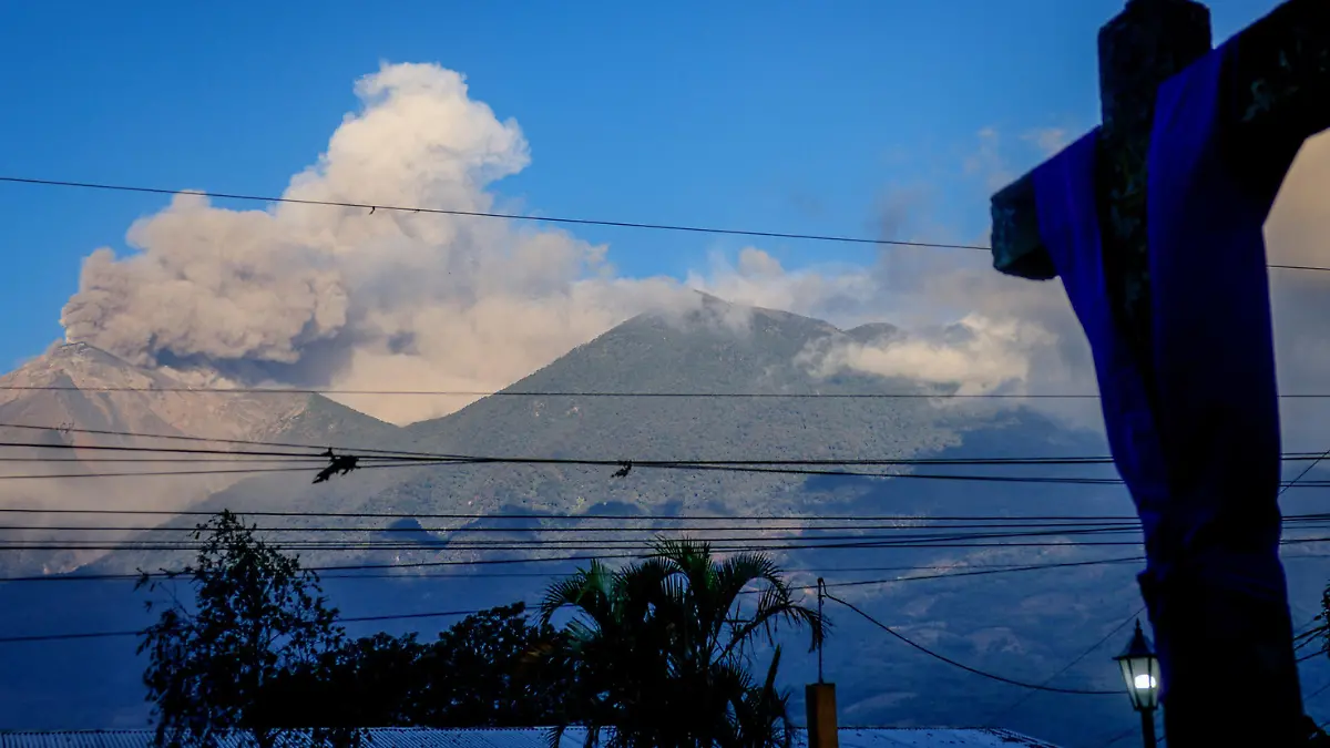 Volcán de fuego Guatemala