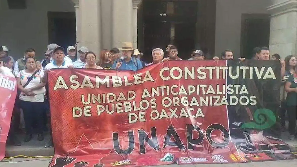 Organizaciones de Oaxaca crean la UNAPO