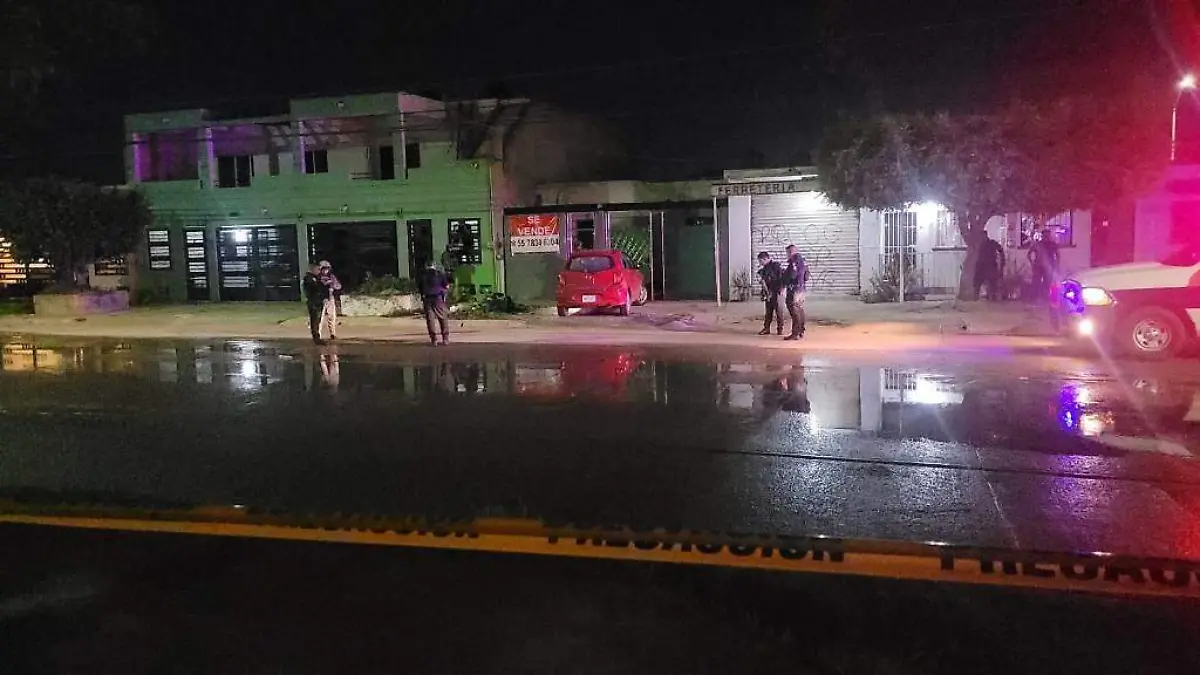 carro baleado