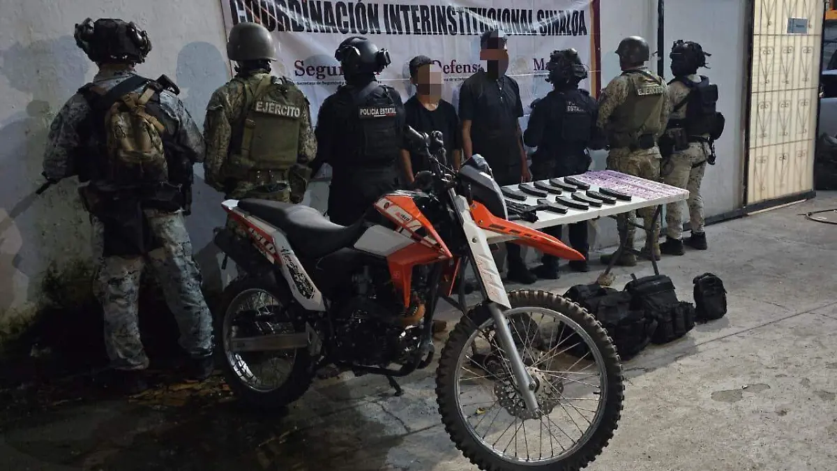 Detenidos en mazatlán