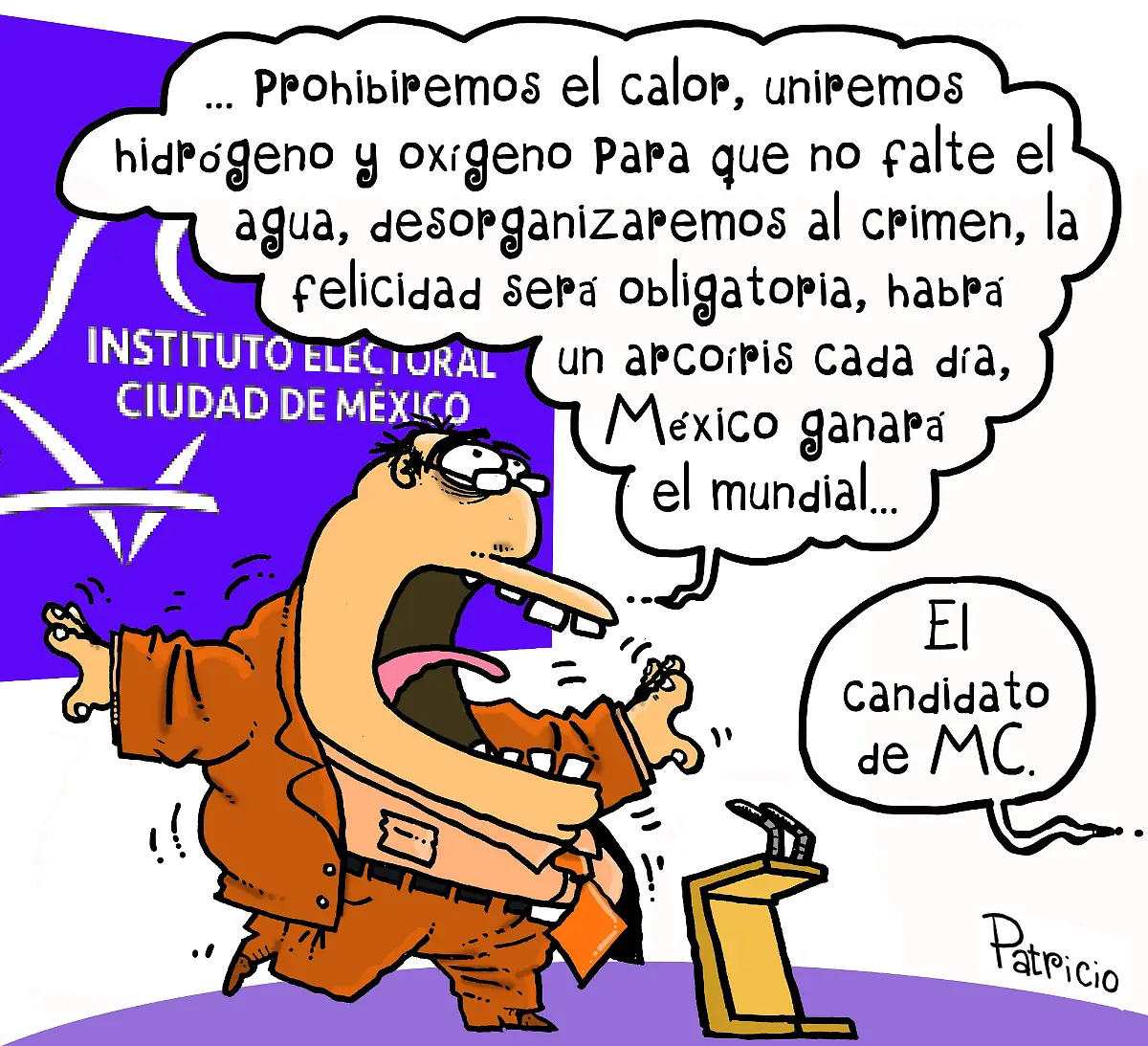 cartón PATRICIO