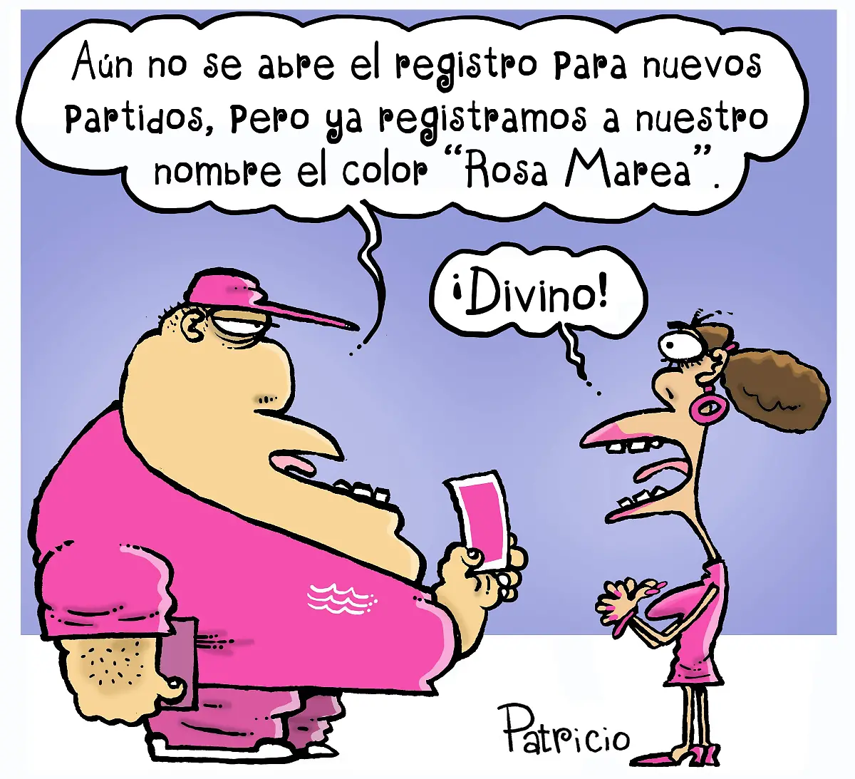 cartón PATRICIO