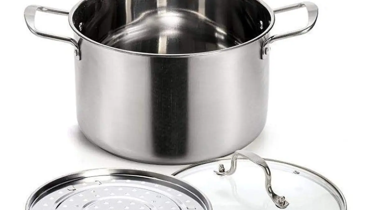 olla de acero inoxidable