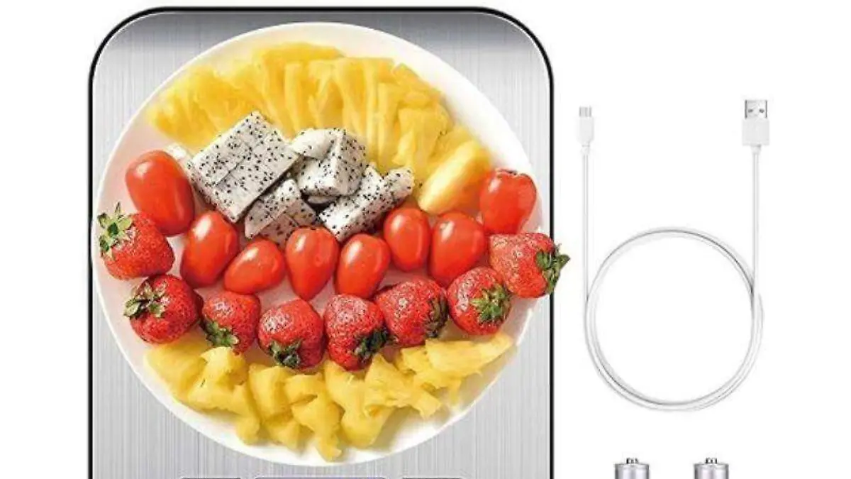 báscula de cocina digital