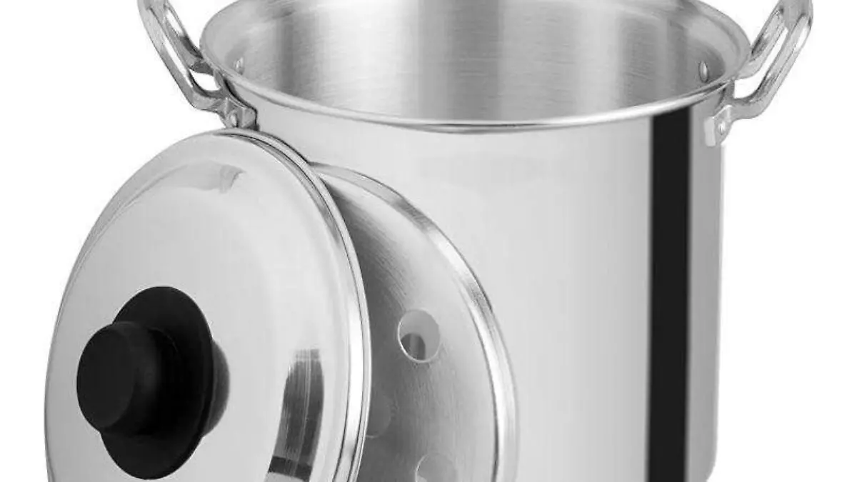 vaporera de aluminio para tamales