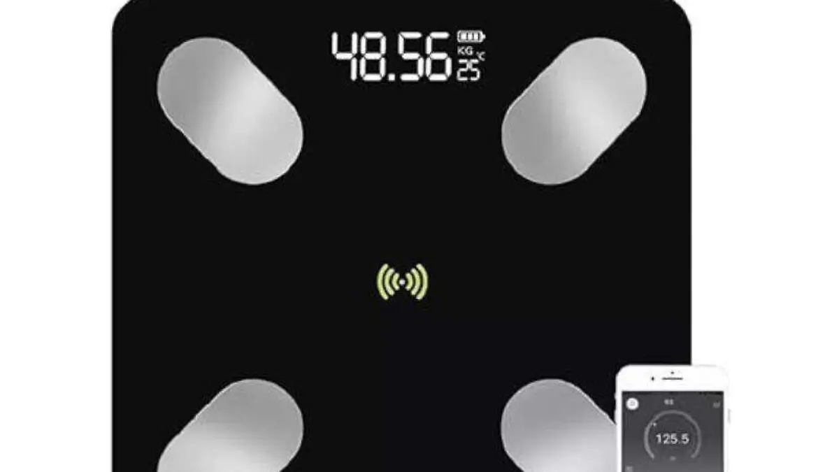 báscula digital corporal y muscular