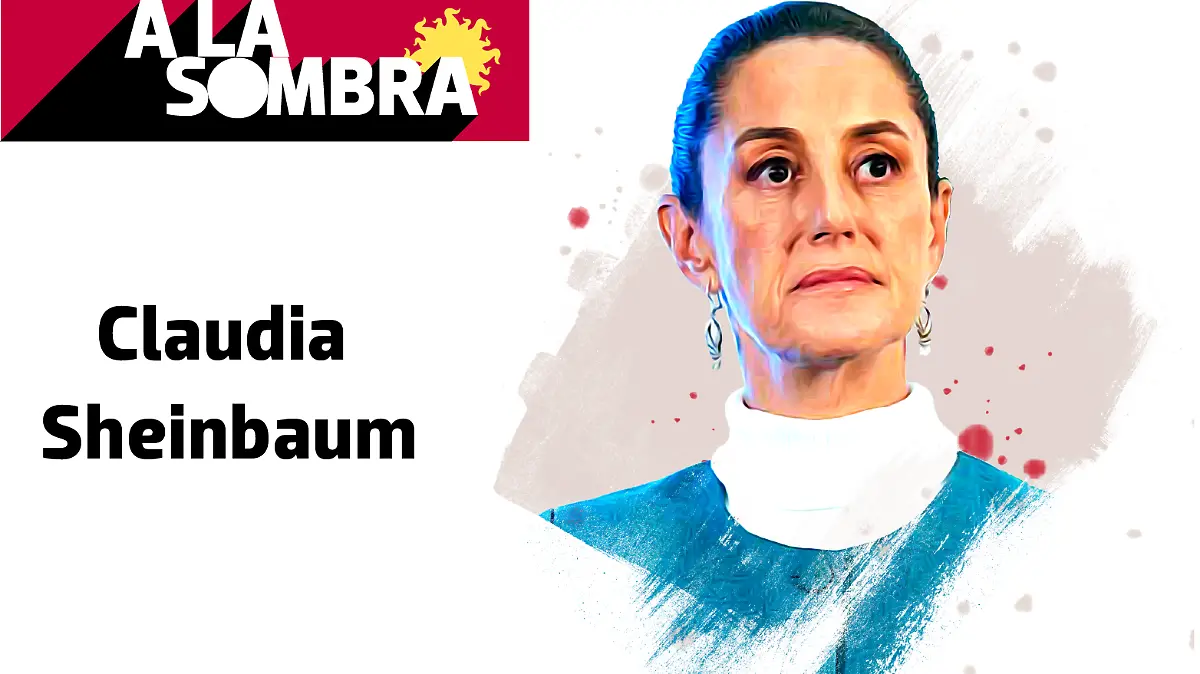 claudia sheinbaum ilustración