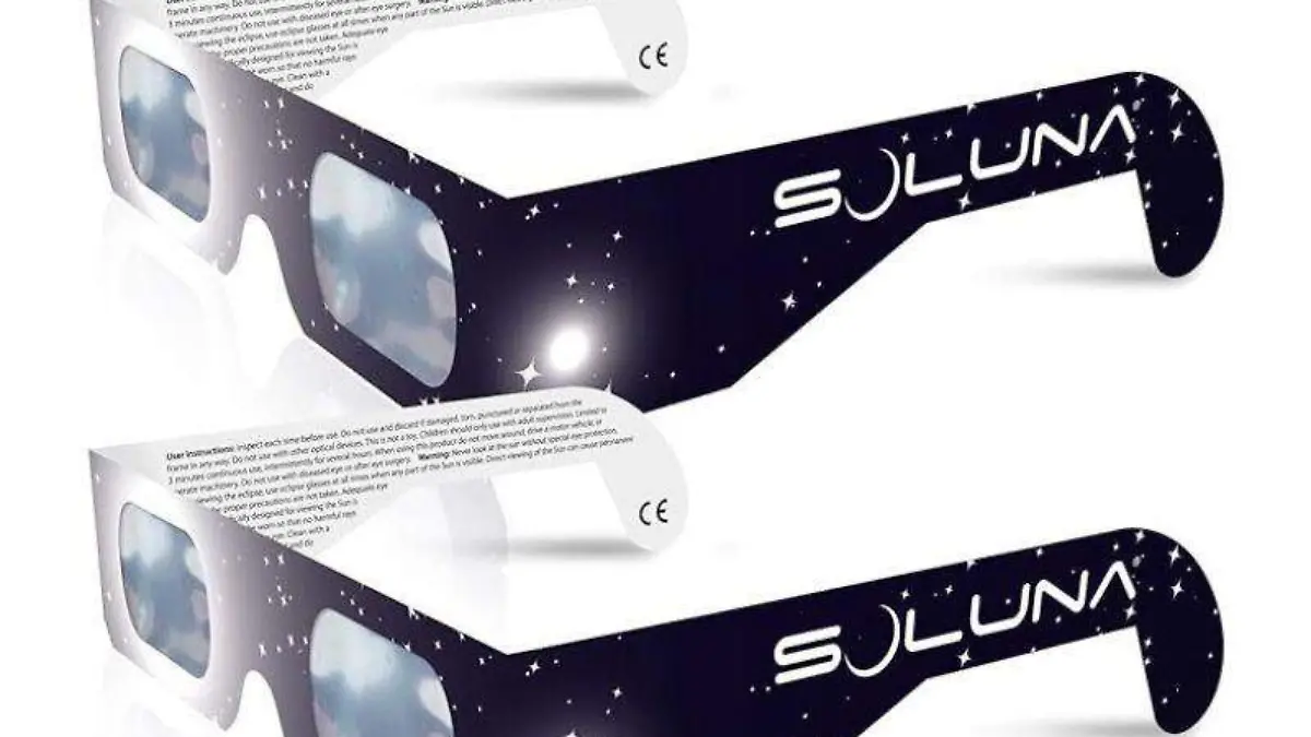Soluna lentes de eclipse solar