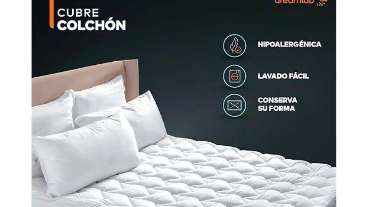 cubrecolchón de microfibras