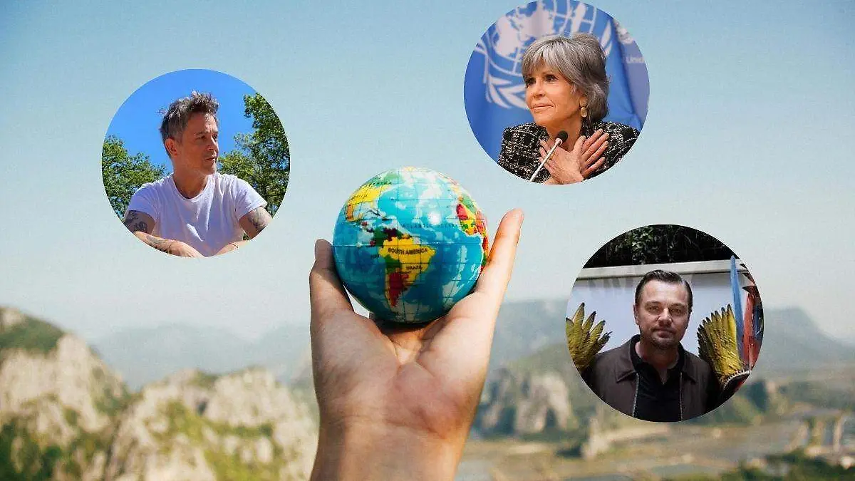 Día de la Tierra-Famosos-Cambio climático