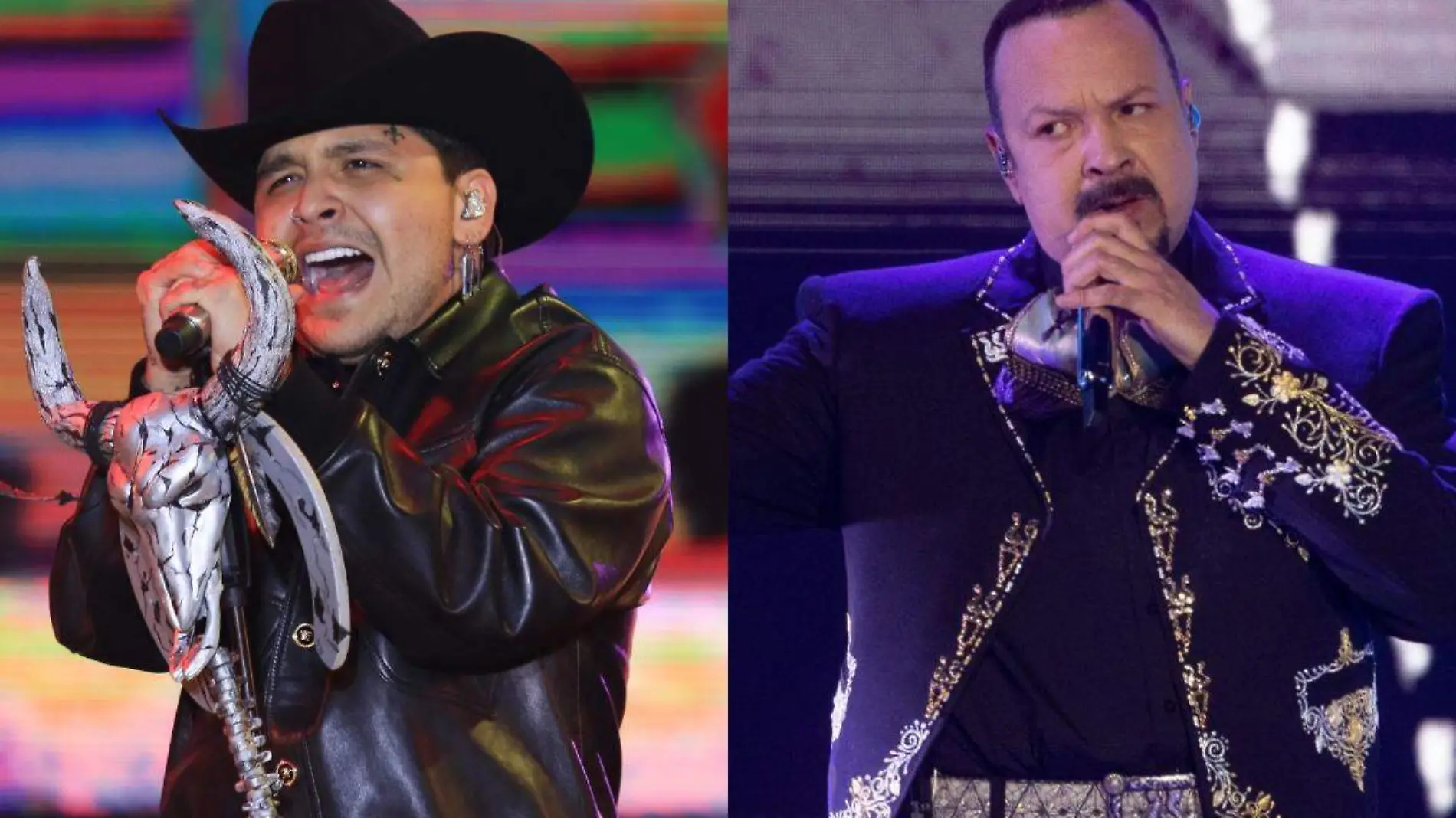 Nodal y Pepe Aguilar