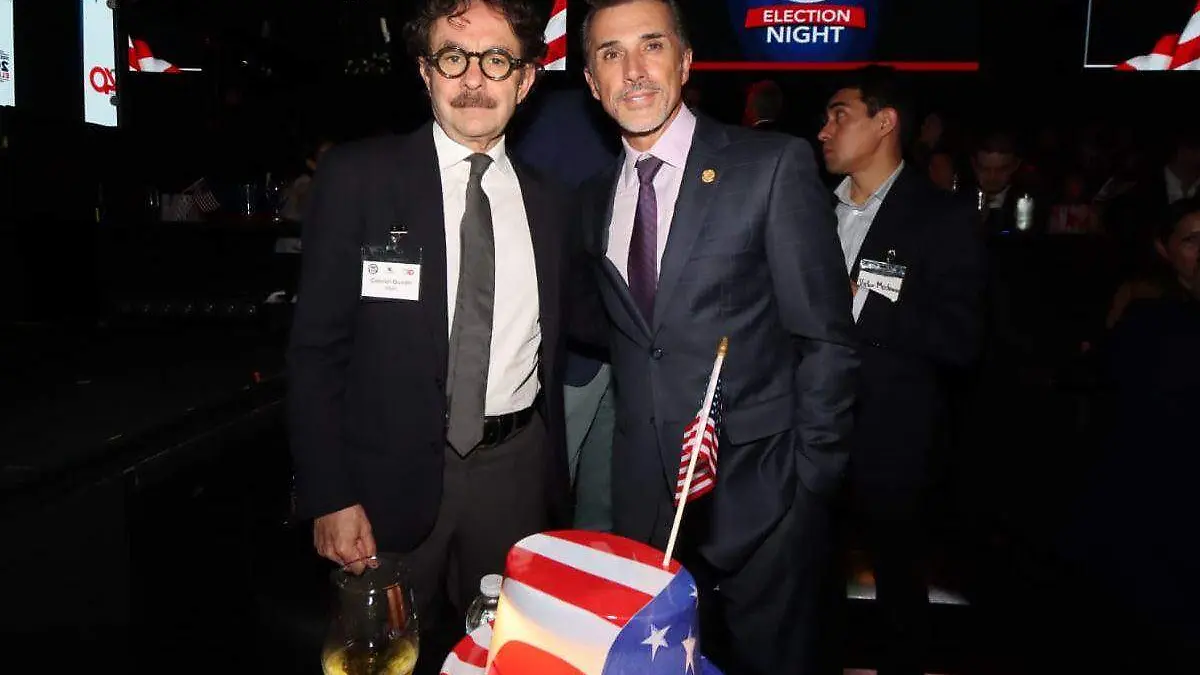 Gabriel Quadri y Sergio Mayer